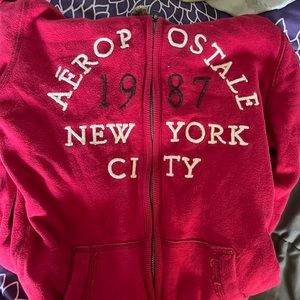 Red Aéropostale hoodie